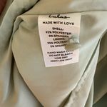 NWT Lulus What a Stunner Sage Green Satin Asymmetrical Mini Dress, Medium Photo 3