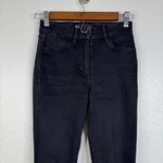 3x1 NYC W3 Channel Seam Skinny Jeans Black Size 24 Photo 3