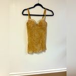 Rampage Vintage Cheetah Animal Leopard Pattern bra top Y2K Sheer Bra lined Photo 1