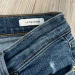 frame denim Frame Le High Straight High Rise Staggered Hem Raw Cut Jeans | Carroll Wash | 24 Photo 9