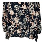 Juicy Couture  Pillow Talk Floral Love Black & Pink Floral Tunic Top Size Small Photo 4