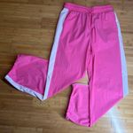 OTOS Activewear Womens Barbie Pink stripe Nylon W/Drawstring Ankle pants|Size:L Size L Photo 7