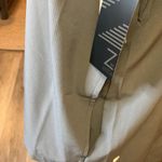 Zella Grey Shade tunic Length Windbreaker with Zip Front, Hoodie and Pockets Photo 5