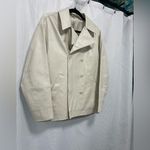 Anthropologie  Maeve Faux-Leather Cocoon Blazer Size small Oversized Photo 8