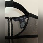 French Connection Black Sheer Top Mini Dress Photo 1