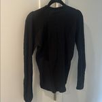 Free People Movement FP movement quarter zip textured activewear top Small Black Photo 8