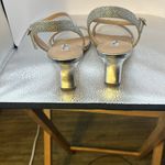 Nina of New York size 8 1/2. 3 inch heels, silver and silver sparkles.​​ Photo 2