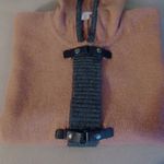 Max Studio  womens 60% lambswool colorblock poncho size small Photo 15