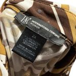 International Concepts mirror swirl blouse. EUC. Brown Size 2X Photo 6