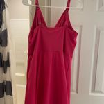 Lands' End Hot Pink Chlorine Resistant Swim Dress NWOT size 18 Photo 2