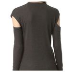 IRO Jeans Kassis Cold Shoulder Cut Out Long Sleeve Wool Blend T-Shirt Sweater S Photo 1