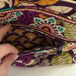 Vera Bradley Plum Crazy Purple Bowler Tote Large Floral Shoulder Bag Photo 7