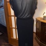 Bordeaux Black  Sheer Dress Photo 0