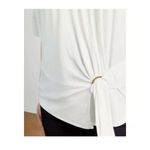 Ted Baker  Lisobel Drape Short Sleeve Blouse Size 2  / 4-6 Photo 1