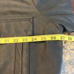 Hurley XL Black Hooded Rain Jacket Full Zip Cargo Pockets Womens Boxy Streetwear Photo 7