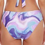 Becca  Purple Agate Braided-Straps Hipster Bikini Bottoms Size‎ XS NWT swimsuit Photo 1