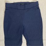 Worthington | Petite Blue Pull-On Skinny Dress Pants | 14P Photo 2
