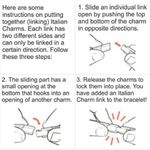 B’linQ Italian ‘I Love Jesus’ Stainless Steel Link Bracelet Charm Photo 2