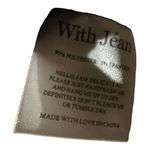 With Jean Boobtube Custom Artwork Bodycon Mini Dress Size S Photo 4