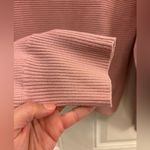 En Saison Mock Neck Balloon Long Sleeve Sweater Women's M Pink Mauve Size M Photo 3