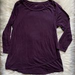 Loft plum long sleeve top Photo 1
