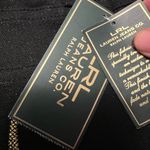 Ralph Lauren Lauren Jeans LRL Womens Snake Serpent On Back Pocket Black Size 4 Photo 8