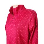 Nike Pro Dri-Fit Long Sleeve Red Half Zip Pullover Athletic Top Women's Size M Photo 2