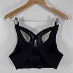 Victoria Sport Victoria's Secret  Angel Max Sports Bra 38C‎ Black Racerback Laser Photo 3