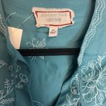 Johnny Was  NWOT Christy Flowy Tie Front Whimsical Embroidered Dress XS Photo 15