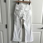 frame denim  Le Crop Flare Tie Waist Jeans Size: 28 Color: White Photo 3