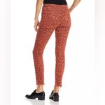 NWOT MOTHER Looker HighRise Leopard Ankle Fray Skinny Jeans in Animal Attraction Size 29 Photo 3