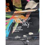Terra & Sky Brand New  Women's Size 2X Plus Black Multi Mid Rise Skinny Jegging Photo 3
