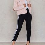 NA-KD Pink Cut Out Sleeve Denim Jacket Photo 9