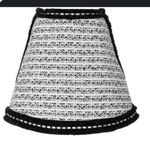Alexis  black white tweed skirt revolve classic fall boho designer casual $300 Photo 3