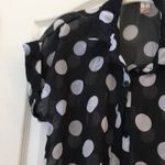 No Boundaries FINAL MARKDOWN Juniors’  Sheer Blouse (L 11-13) Photo 1