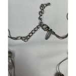 Ny Collection Vintage SKU 041 Multi Layered Silver Necklace With Beaded Accents Photo 3