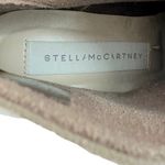 Stella McCartney Taupe Suede Platform Wedge Ankle Boots Size 36 Photo 5