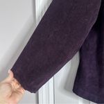 Vintage Deep Purple Velvet Women's Blazer Jacket Size 20W Photo 4
