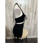 Two piece set black skirt and crop top Size XS Photo 4