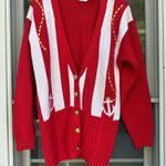 Jason Maxwell Vintage  Cardigan Nautical Sweater Size Medium Photo 0