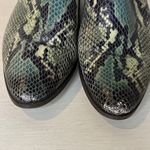 Zodiac  Green/Blue Snake Print Mules Photo 4