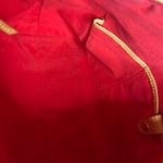 Dooney & Bourke Fuchsia & White Chevron Zip Zip Satchel with Crossbody Strap Photo 12