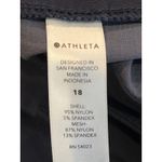 Athleta  Trekkie North Printed Shorts Blue Plus Size 18 Pockets‎ Photo 6