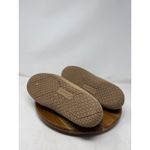 Clarks Mens 11M Navy Suede Moccasin Slippers Shearling Lined Tan Trim Photo 7