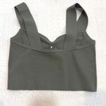 Free People new Intimately large rosette sleeveless knit crop top TS 3009 Photo 6