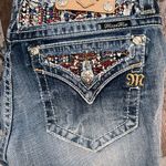 Miss Me  Denim Shorts with Embellished Pockets Photo 11