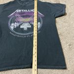 Metallica Master of Puppets Graphic T Shirt Gray Short Sleeve Band Tee Photo 5