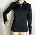 Nike  Pro Hyperwarm Black Quarter Zip Top Photo 0