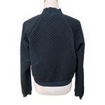 New Balance Heatloft Reversible Bomber Jacket Ocean Air Galaxy Navy Blue Medium Photo 7