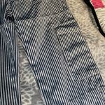 Edikted Striped Cargo Pants size Small Wide Leg Retro Y2K Streetwear Denim Photo 10